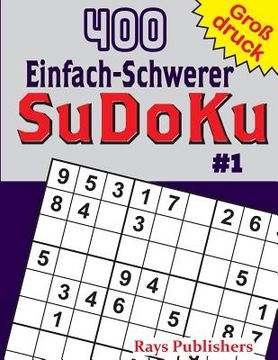 portada 400 Einfach-Schwerer SuDoKu #1 (en Alemán)