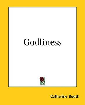 portada godliness (in English)