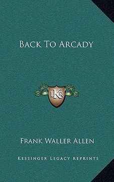 portada back to arcady (en Inglés)