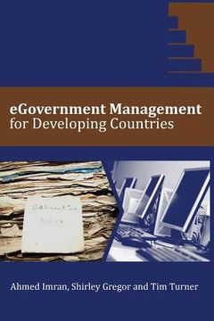 portada eGovernment Management for Developing Countries (en Inglés)