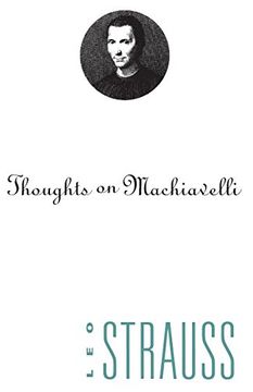 portada Thoughts on Machiavelli (en Inglés)