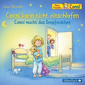 portada Conni Kann Nicht Einschlafen / Conni Macht das Seepferdchen (Meine Freundin Conni - ab 3 ): 1 cd (en Alemán)