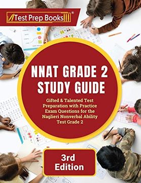 portada Nnat Grade 2 Study Guide: Gifted and Talented Test Preparation With Practice Exam Questions for the Naglieri Nonverbal Ability Test Grade 2 [3Rd Edition] (en Inglés)