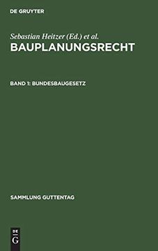 portada Bundesbaugesetz (Sammlung Guttentag) (German Edition) [Hardcover ] (in German)