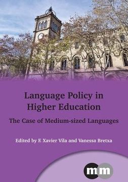 portada Language Policy in Higher Education: The Case of Medium-Sized Languages (en Inglés)