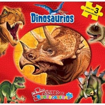 portada Dinosaurios mi Primer Libro de Rompecabezas