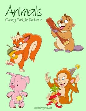 portada Animals Coloring Book for Toddlers 2 (in English)