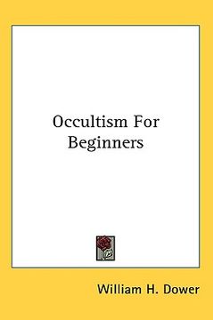 portada occultism for beginners (en Inglés)