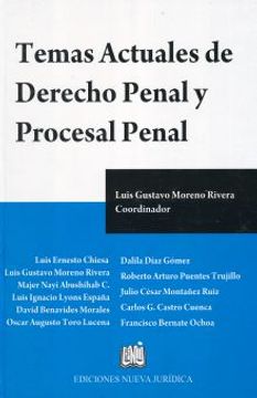 portada Temas Actuales de Derecho Penal y Procesal Penal / pd. (in Spanish)