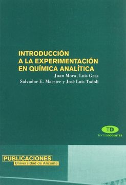 portada introduccion a la experimentacion en quimica analitica (in Spanish)