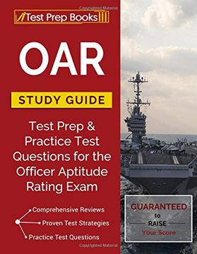 portada Oar Study Guide: Test Prep & Practice Test Questions for the Officer Aptitude Rating Exam (en Inglés)