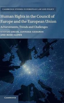 portada Human Rights in the Council of Europe and the European Union (Cambridge Studies in European law and Policy) (in English)