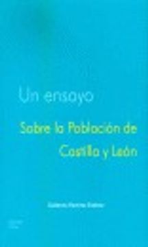 portada Un Ensayo Sobre la Población de Castilla y León (in Spanish)