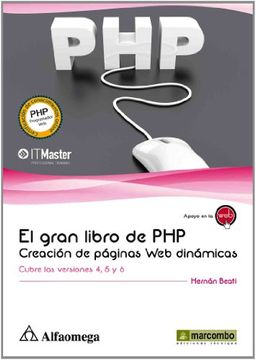 portada El Gran Libro de Php: Creación de Páginas web Dinámicas