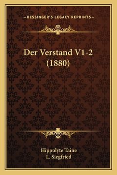 portada Der Verstand V1-2 (1880) (en Alemán)