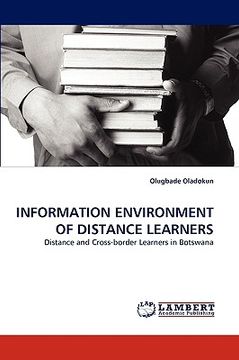 portada information environment of distance learners (en Inglés)