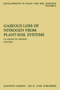portada gaseous loss of nitrogen from plant-soil systems (en Inglés)