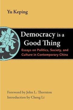 portada Democracy is a Good Thing: Essays on Politics, Society, and Culture in Contemporary China (en Inglés)