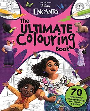 portada Disney Encanto: The Ultimate Colouring Book: From the Movie (en Inglés)