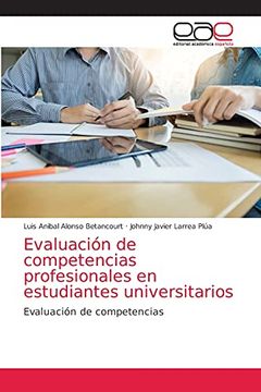 portada Evaluación de Competencias Profesionales en Estudiantes Universitarios: Evaluación de Competencias (in Spanish)