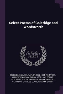portada Select Poems of Coleridge and Wordsworth (en Inglés)