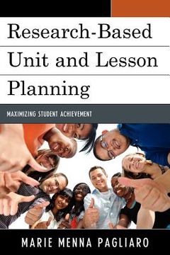 portada research-based unit and lesson planning