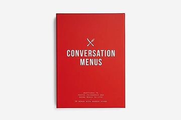 portada Conversation Menus Card Set: Questions to Foster Friendship and Bring Meals to Life (en Inglés)