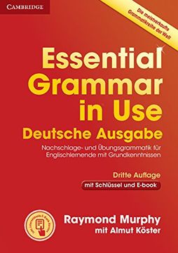 portada Essential Grammar in Use Book with Answers and Interactive  German Edition
