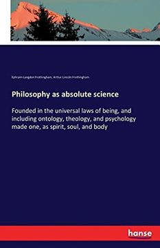 portada Philosophy as Absolute Science