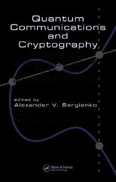 portada quantum communications and cryptography (en Inglés)
