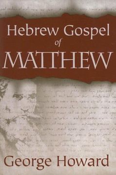 portada The Hebrew Gospel of Matthew 