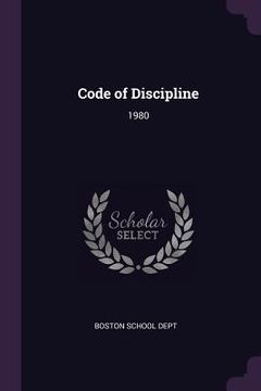 portada Code of Discipline: 1980 (en Inglés)