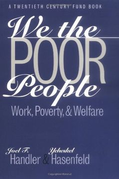 portada We the Poor People: Work, Poverty, and Welfare (in English)