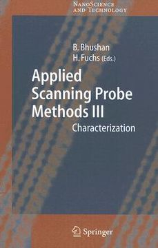 portada applied scanning probe methods iii: characterization (en Inglés)