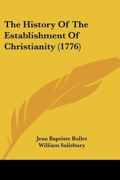 portada the history of the establishment of christianity (1776)
