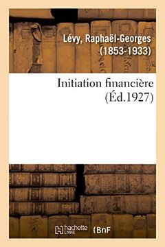 portada Initiation Financiere (Sciences Sociales) (in French)