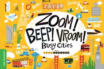 portada Zoom! Beep! Vroom! Busy Cities (en Inglés)