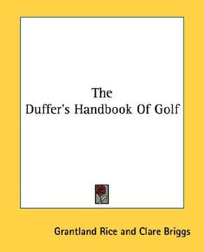 portada the duffer's handbook of golf (en Inglés)