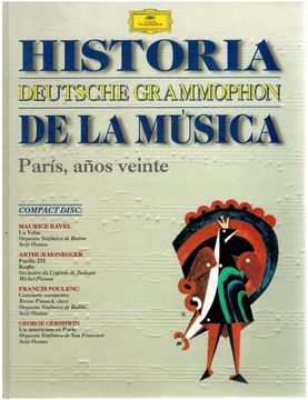 portada París, Años Veinte (Con Cd). Historia de la Música.