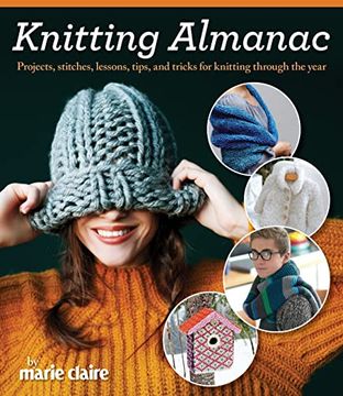 portada Knitting Almanac (Landauer) Over 300 Ideas and Projects for Knitted Plant Holders, Lampshades, Headbands, Clothing, Accessories, Baby Clothes, Home Decor, Holiday Decorations, and Toys (en Inglés)