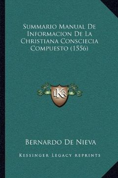 portada Summario Manual de Informacion de la Christiana Consciecia Compuesto (1556)