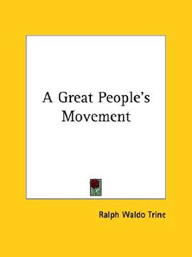 portada a great people's movement (en Inglés)
