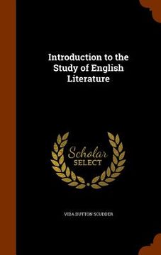 portada Introduction to the Study of English Literature (en Inglés)
