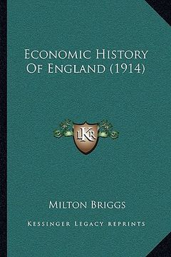 portada economic history of england (1914) (in English)