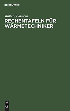 portada Rechentafeln für Wärmetechniker (en Alemán)