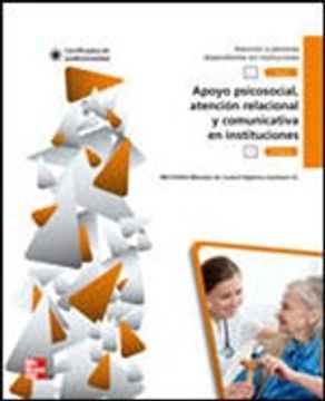 portada Cert - Apoyo Psicosocial at Relacional y Comunicativa en Instituciones. Libro Certificado