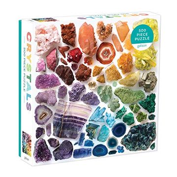 portada Rainbow Crystals 500 Piece Puzzle (en Inglés)