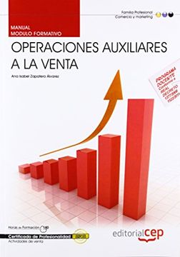 portada Manual Operaciones Auxiliares a la Venta. Certificados de Profesionalidad (Fpe Formacion Empleo (Cep)) (in Spanish)