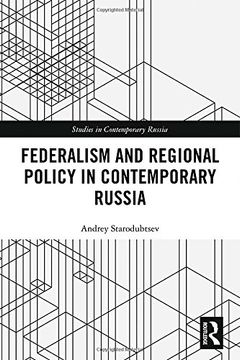 portada Federalism and Regional Policy in Contemporary Russia (Studies in Contemporary Russia)