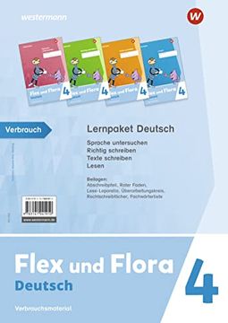 portada Flex und Flora - Ausgabe 2021: Themenhefte 4 Paket Verbrauchsmaterial: Ausgabe 2021 - Lernpaket Deutsch (en Alemán)